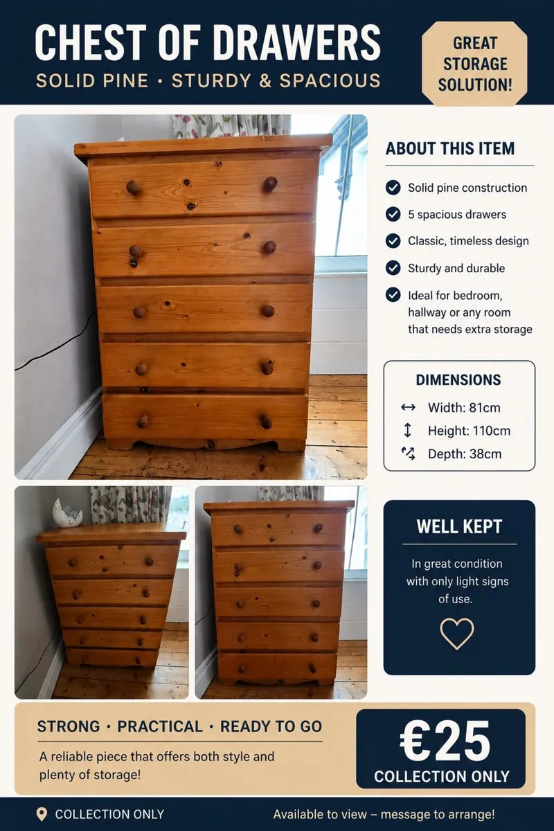 Chest of drawers