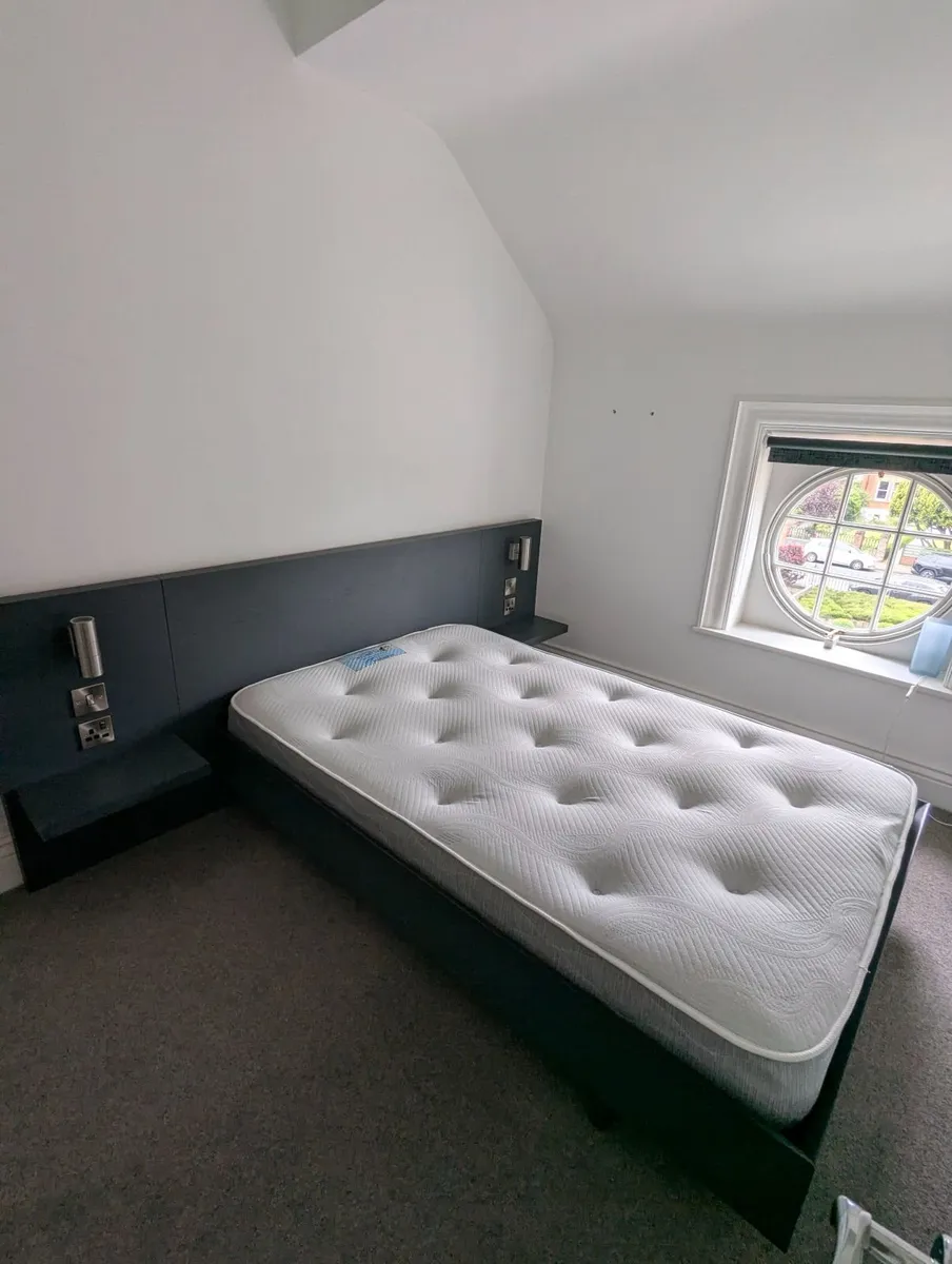 Beds €250 each for frame,side table, headboard - Image 1