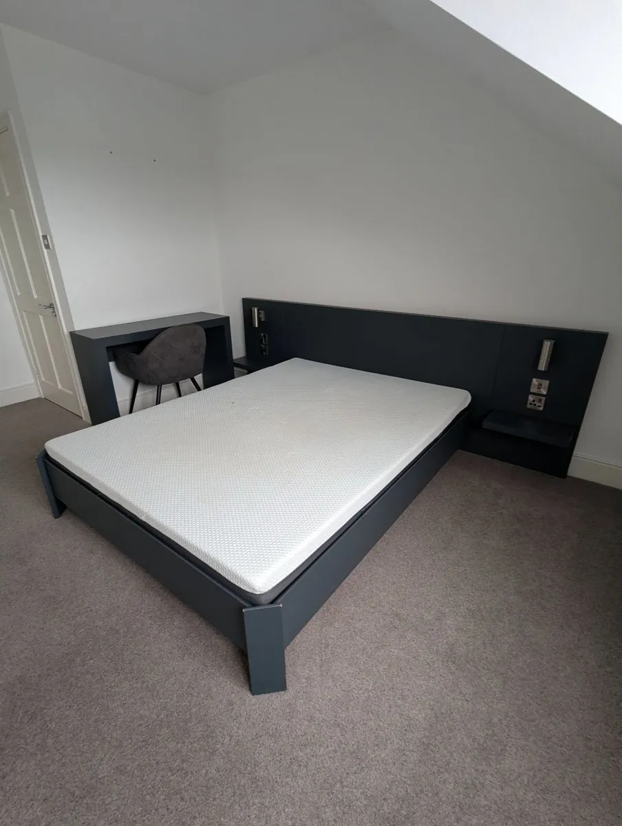 Beds €250 each for frame,side table, headboard - Image 2