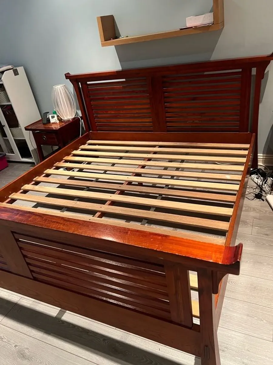 Super king size bed frame - Image 3