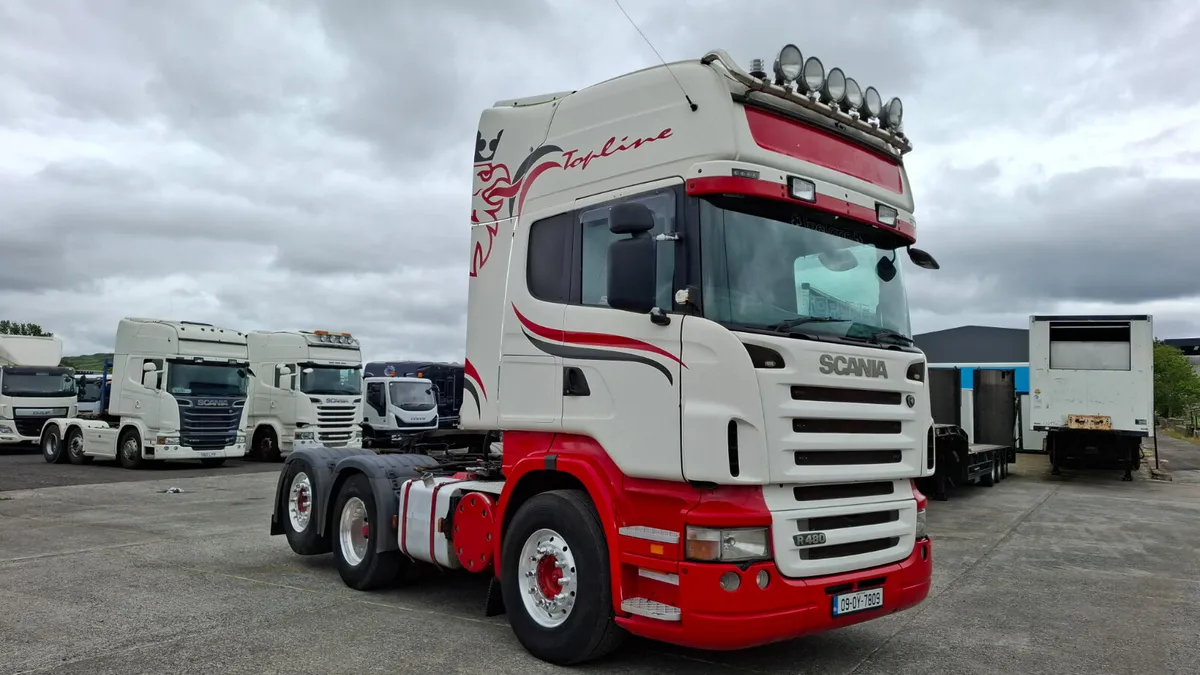 2009 Scania R480 Top Line 6x2 Tag Axle Tipping Equ - Image 2