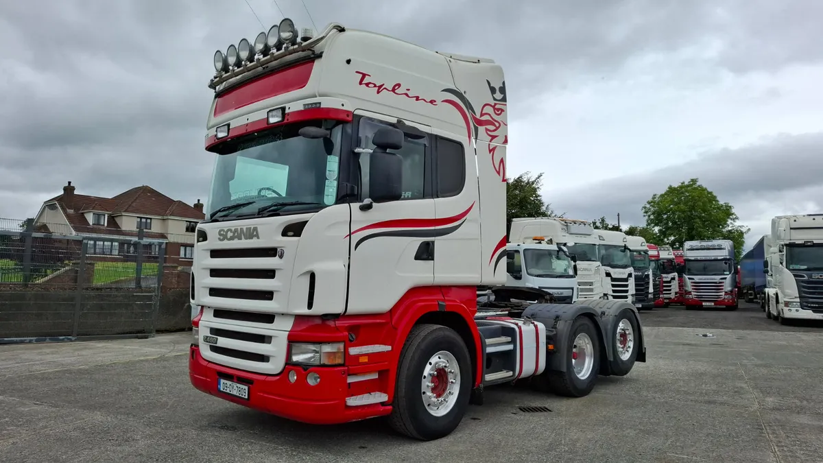 2009 Scania R480 Top Line 6x2 Tag Axle Tipping Equ - Image 4