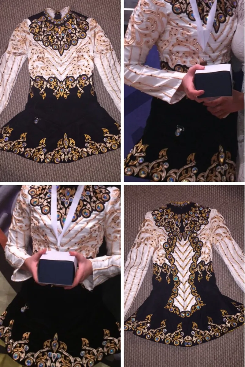 Irish dancing costume