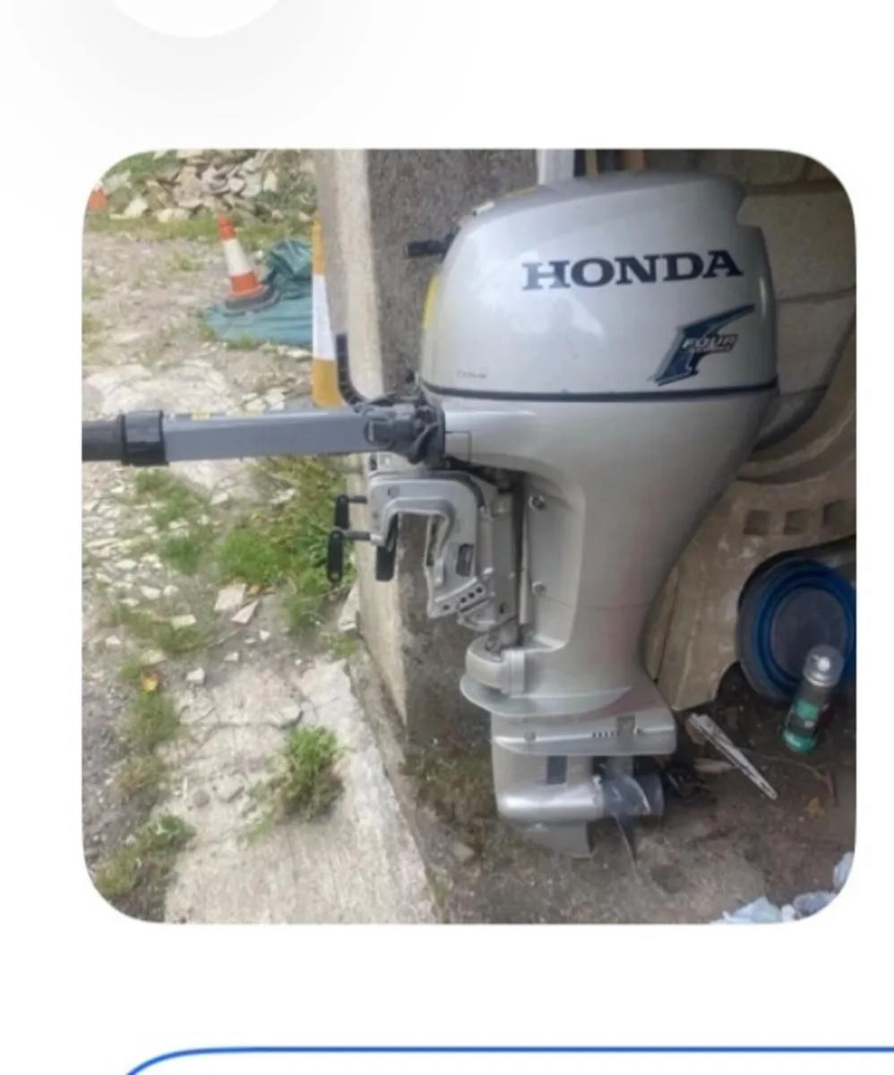 10hp Honda outboard engine - Image 2