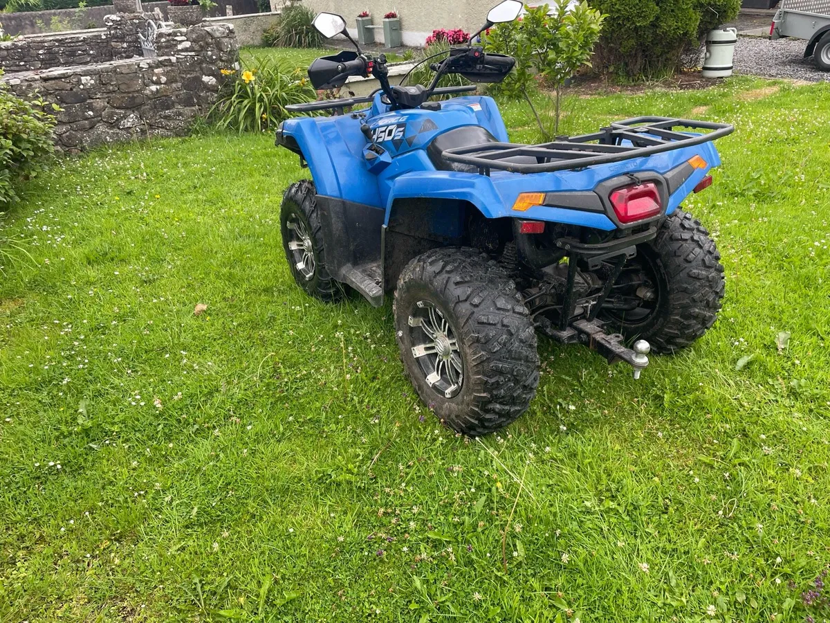450 cc CFMoto 4 wheel drive selectable - Image 2