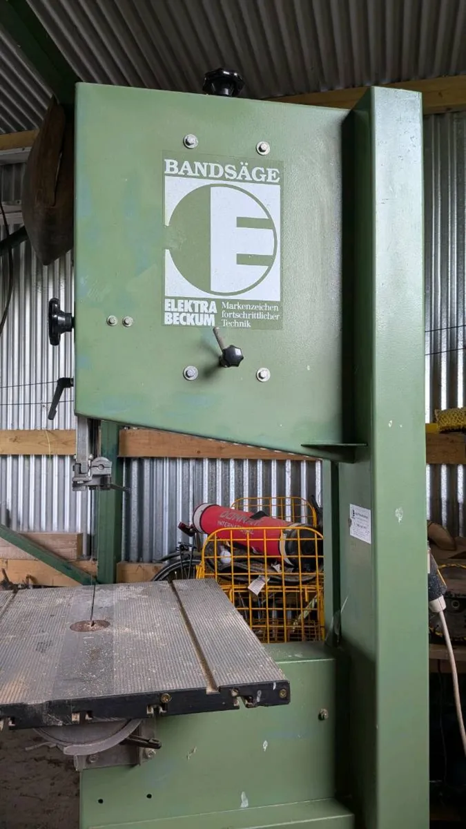 Electre Beckum Bandsaw, made West Germany. - Image 1