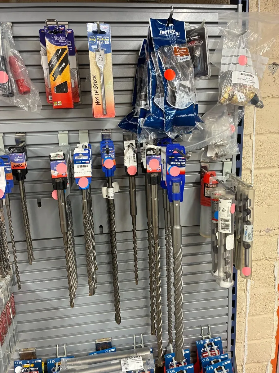 Clearance Sale on Chisels, Drill Bits, Gloves etc. - Image 2