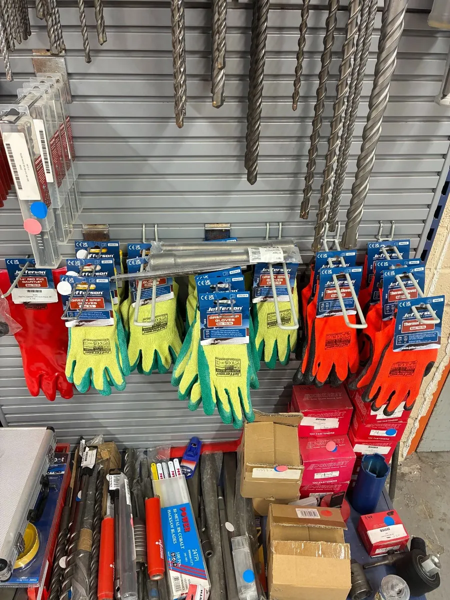 Clearance Sale on Chisels, Drill Bits, Gloves etc. - Image 3