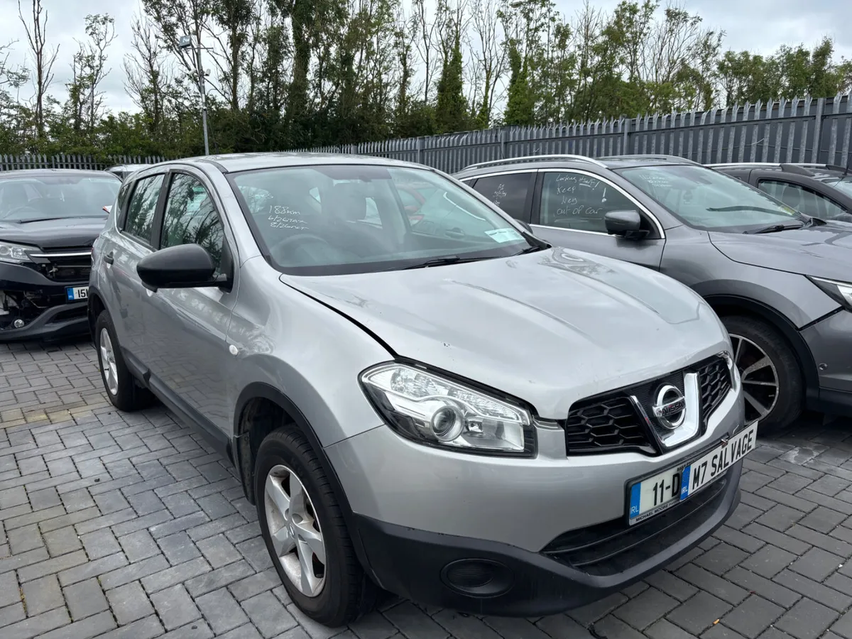 11 Qashqai 1.5 Diesel 180km Rear damage Drive home - Image 2
