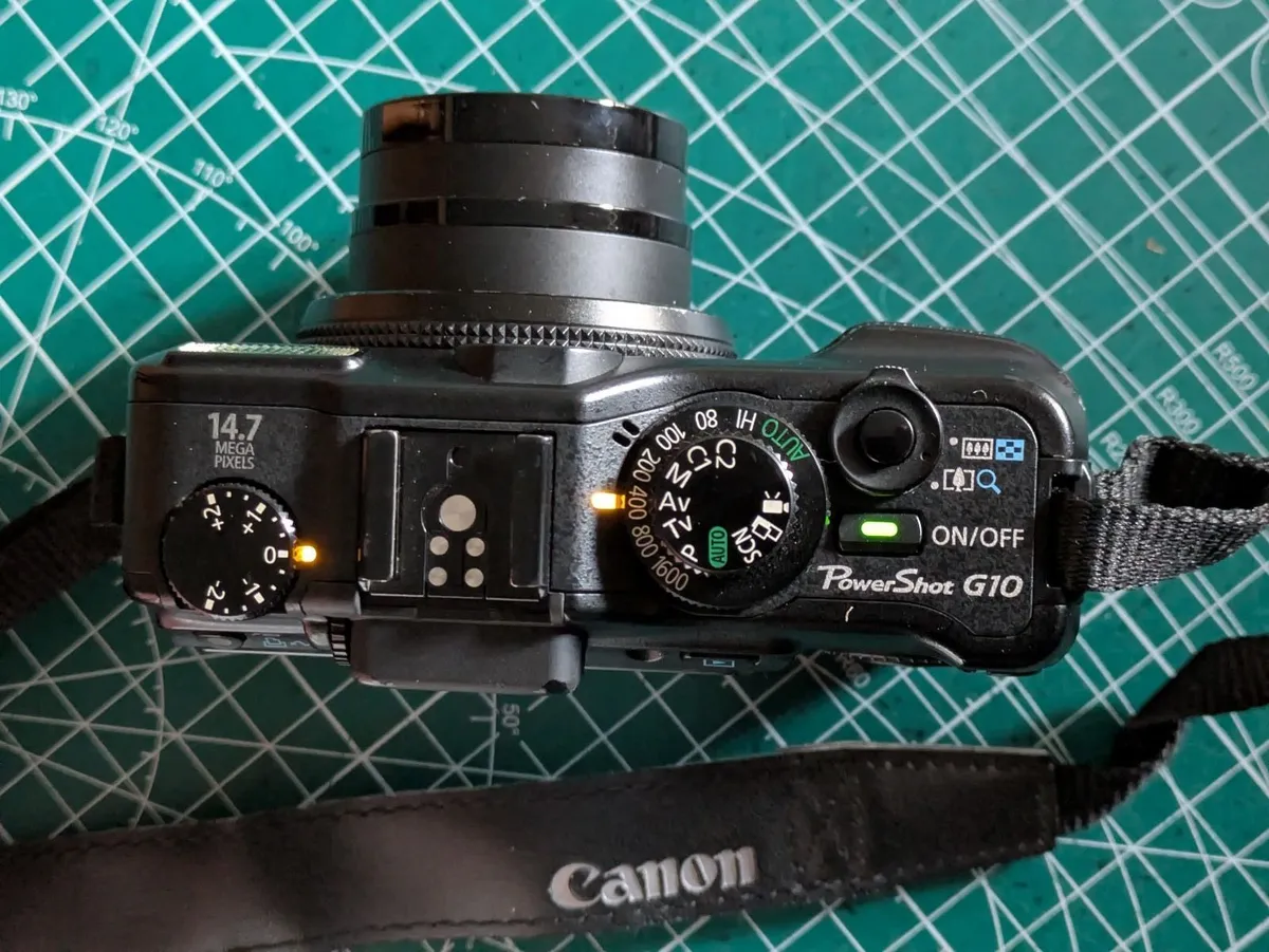 Canon G10 14MP CCD 🌈 RAW, ND pro features compact - Image 3