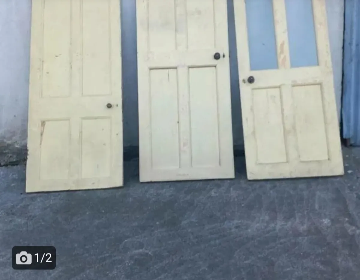 Red deal doors