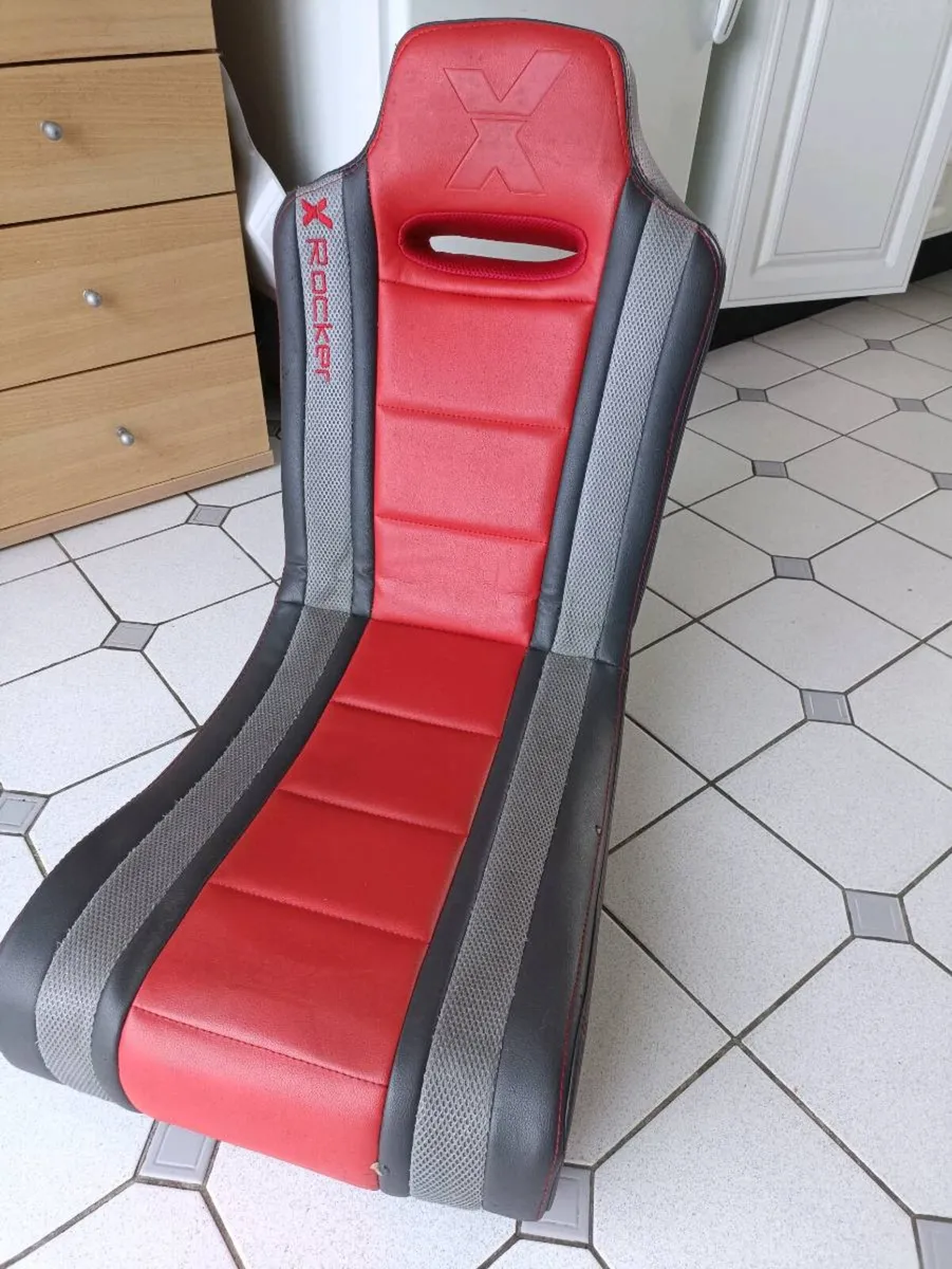 X Rocker Shadow chair with audio - Image 2