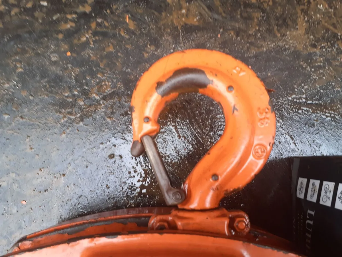 3 TON CHAIN HOIST HEAVY DUTY - Image 2
