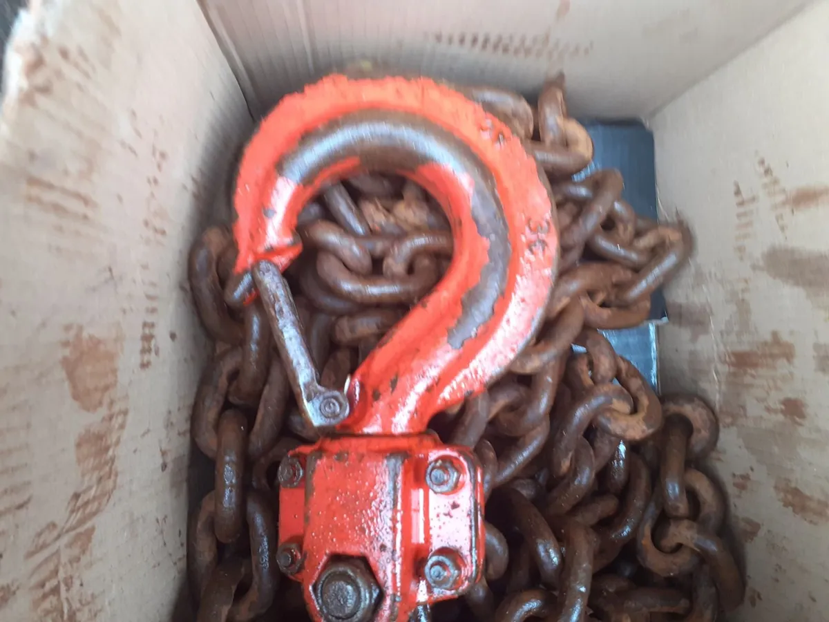 3 TON CHAIN HOIST HEAVY DUTY - Image 3