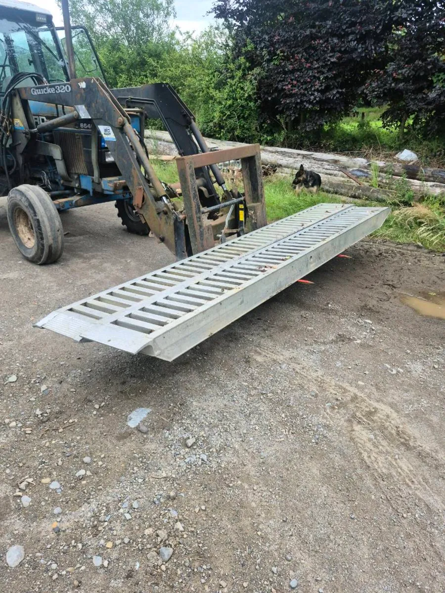 Aluminium lorry ramps - Image 1