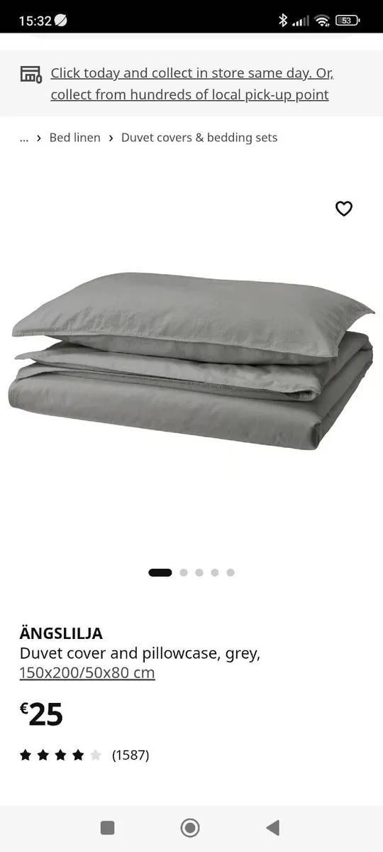 Duvet cover set - brand new - Image 1