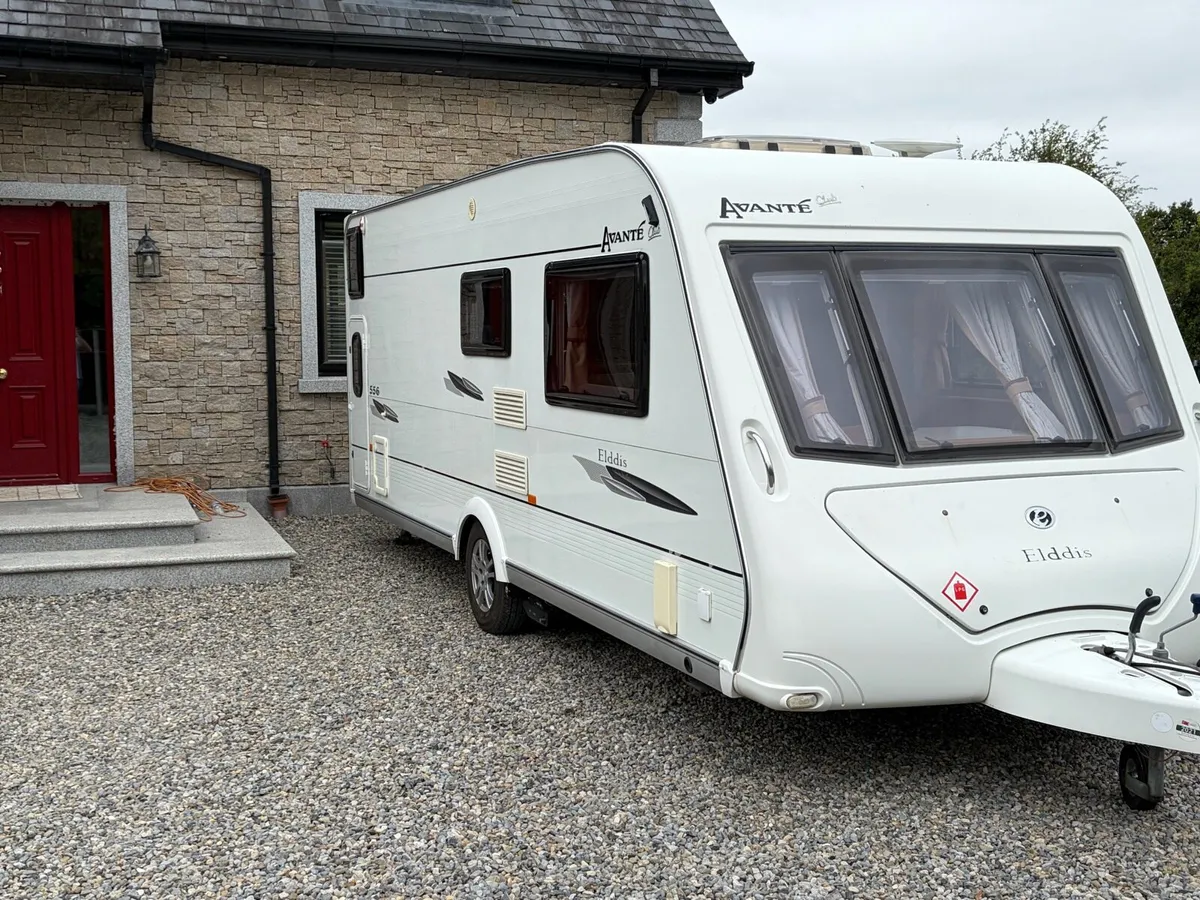 Elddis Avante club 556-pristine  6berth caravan - Image 1