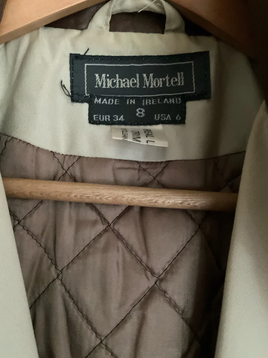 Vintage Michael Mortell raincoat - Image 2