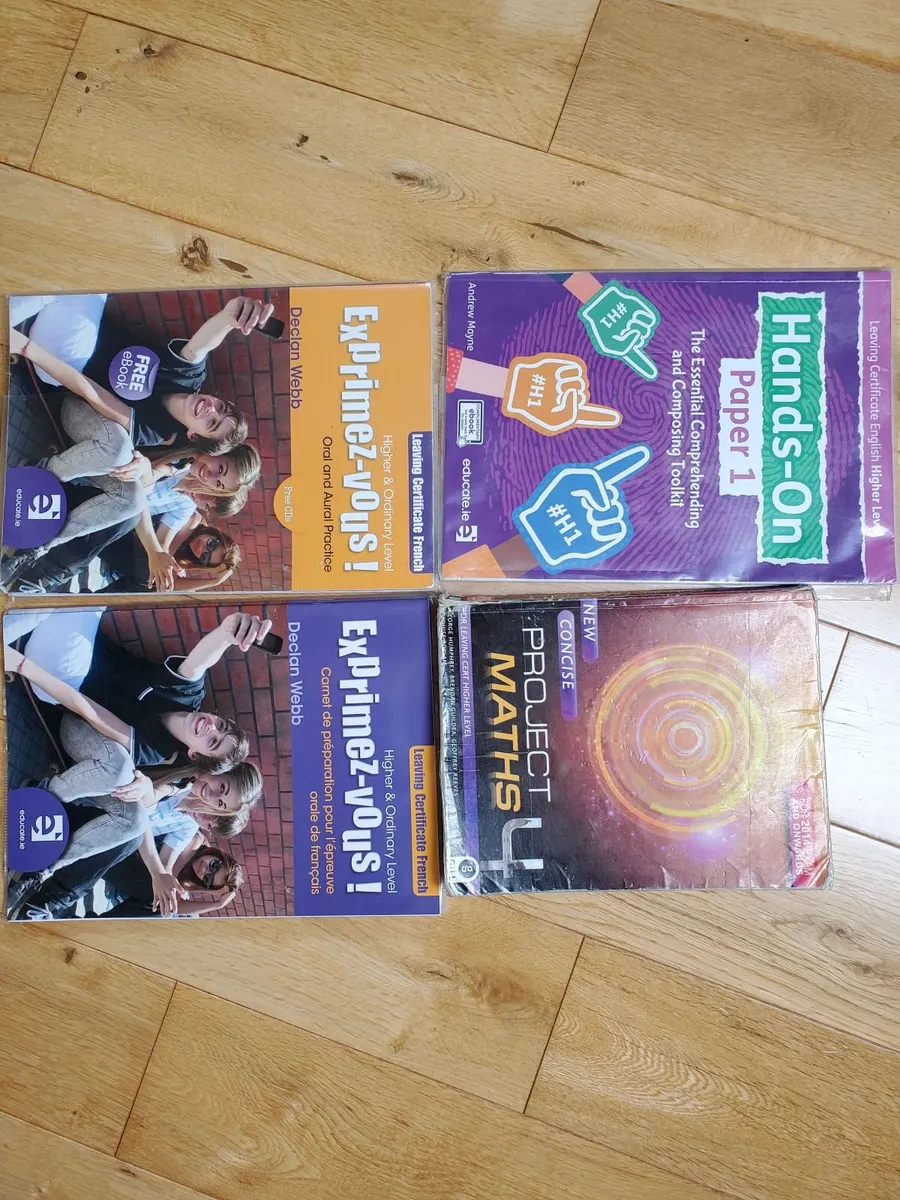 School books Maths English French Dublin Cork - Image 1