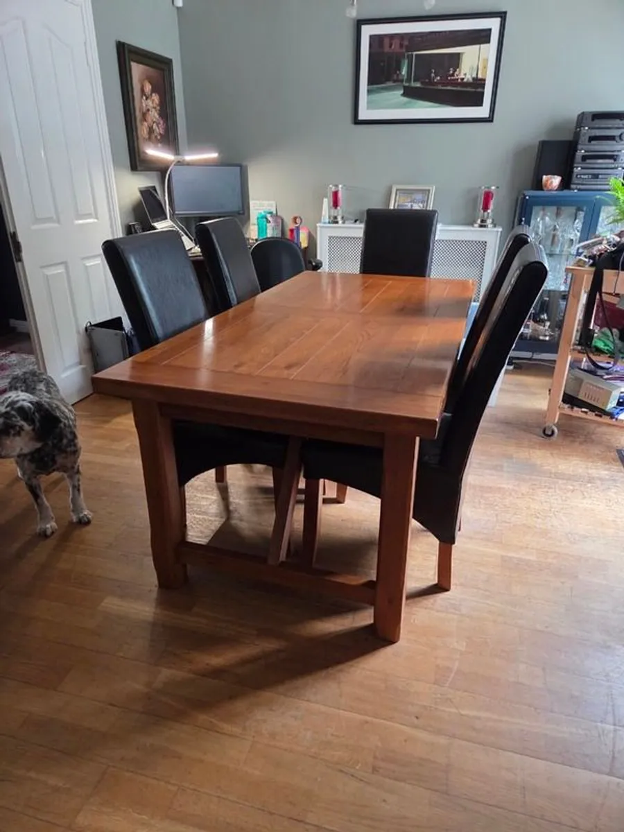 Oak Dining Table - Image 2