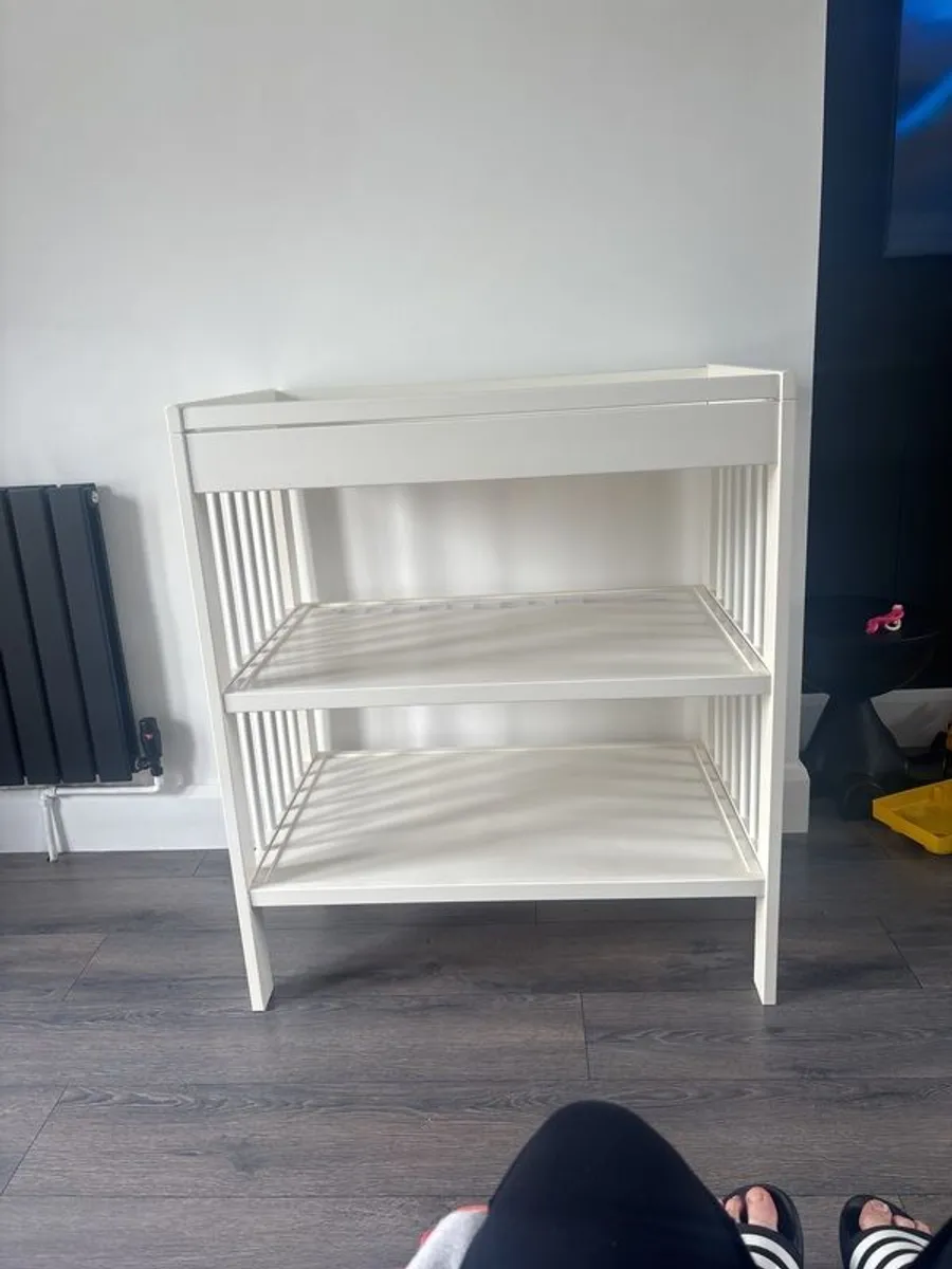 Baby changing/storage unit (like new) - Image 2