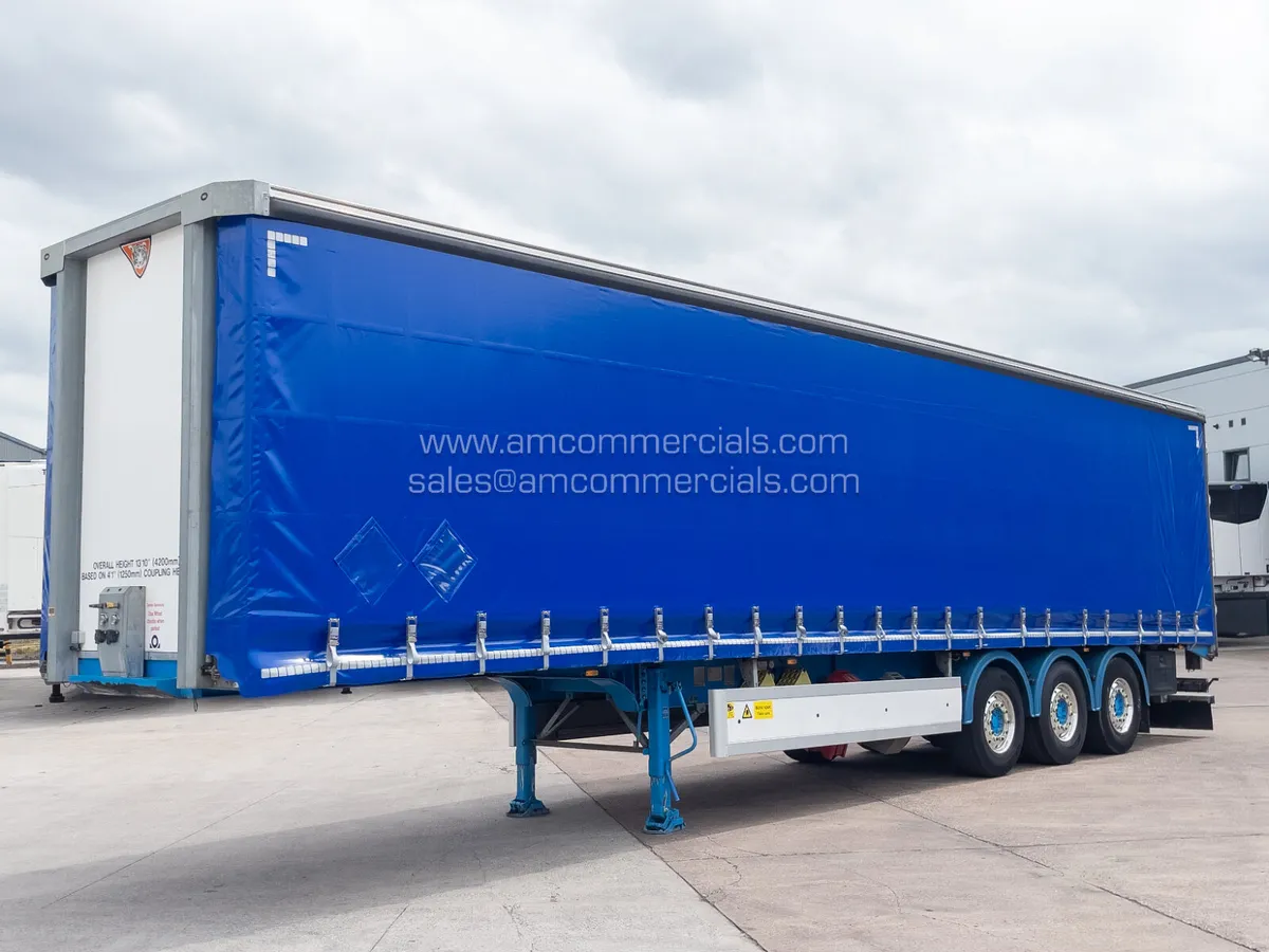 2021 TIGER CURTAINSIDE TRAILER - Image 3