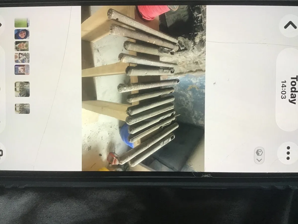 Sash window weight irons