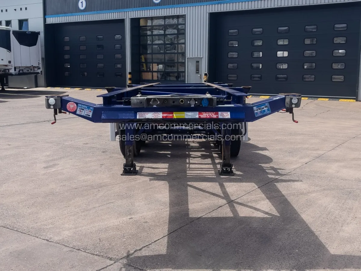 2020 DENNISON SLIDING SKELETAL TRAILER - Image 2
