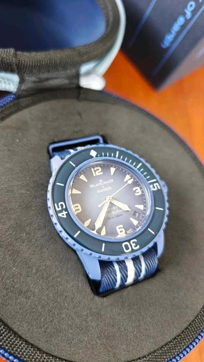 Swatch x Blancpain Fifty Fathoms Atlantic Ocean - Image 2