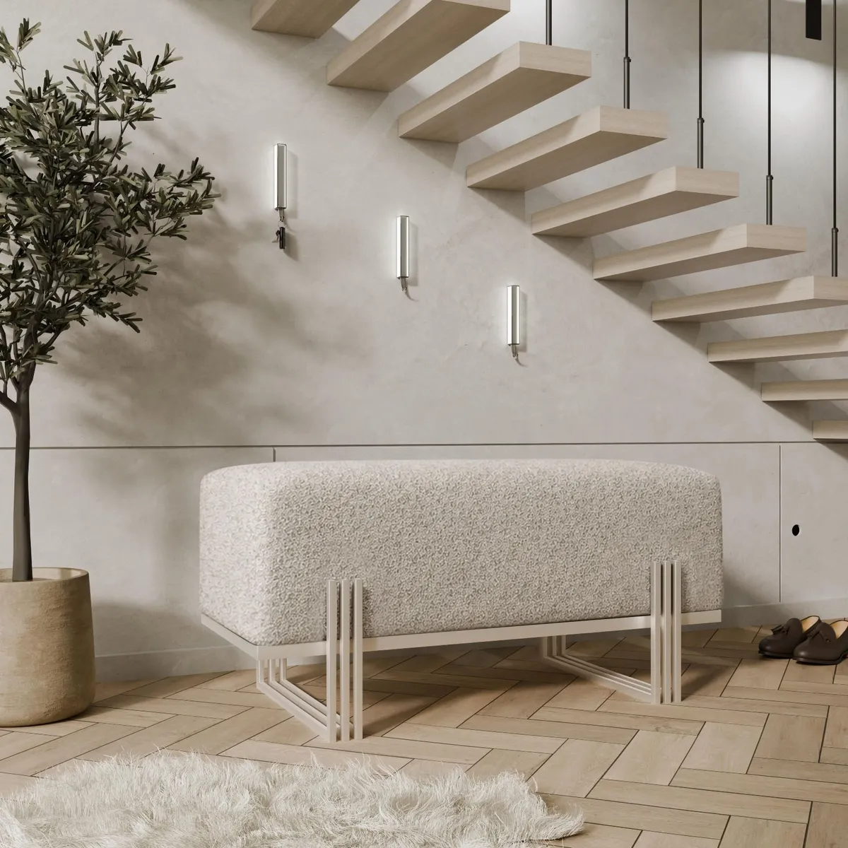 Aurora Modern Extended Lounge Bench 180 cm - Image 2