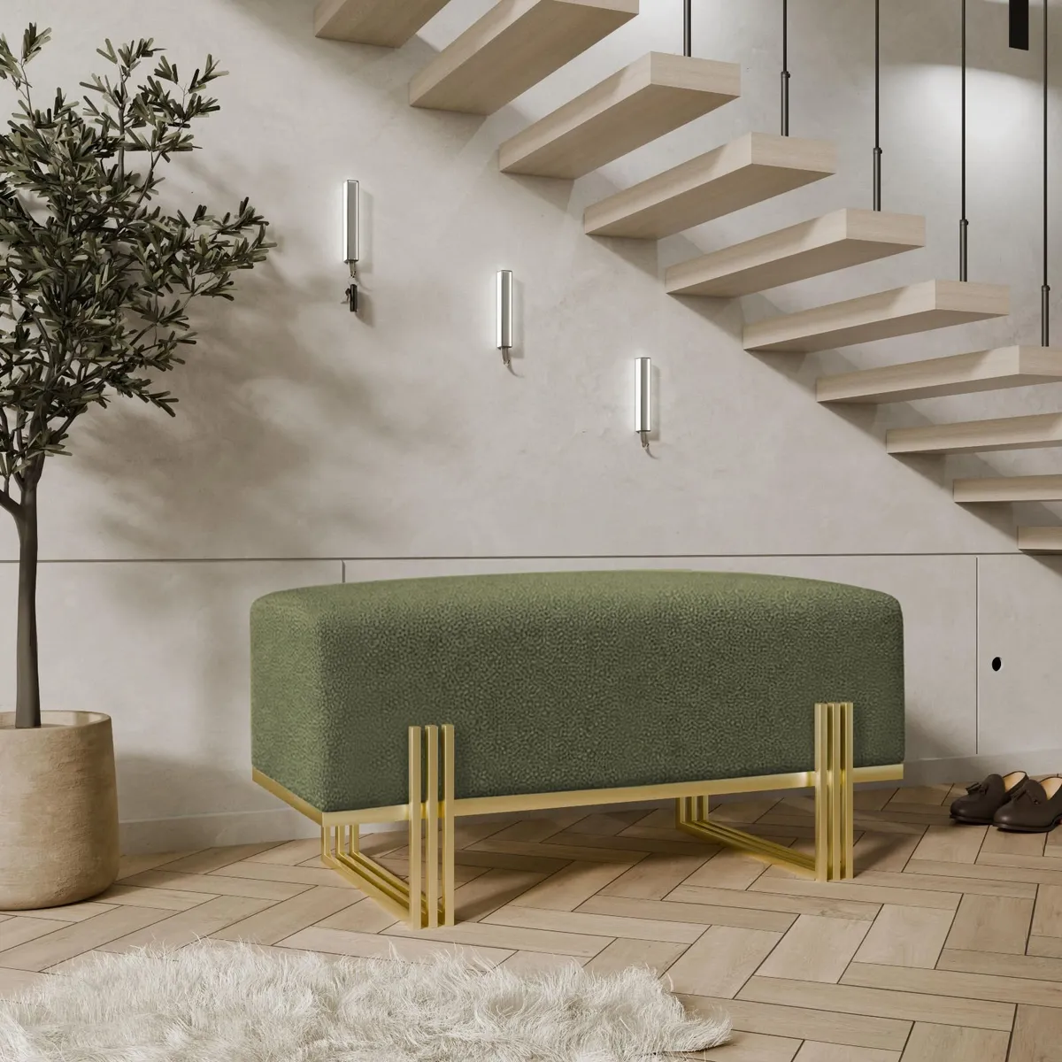 Aurora Modern Extended Lounge Bench 180 cm - Image 3