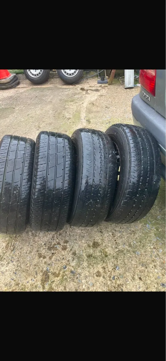 4 wheels and tyres - Image 3