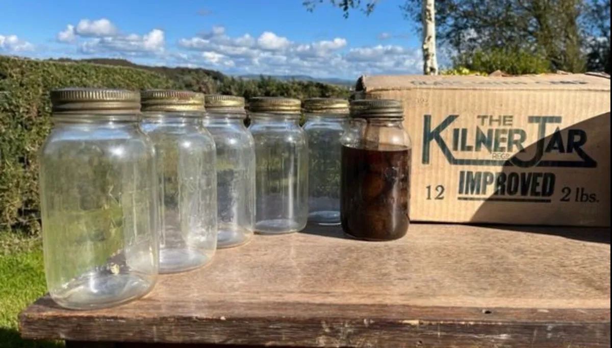 1952 2lb Kilner Preserve Jars full box of 12 - Image 2