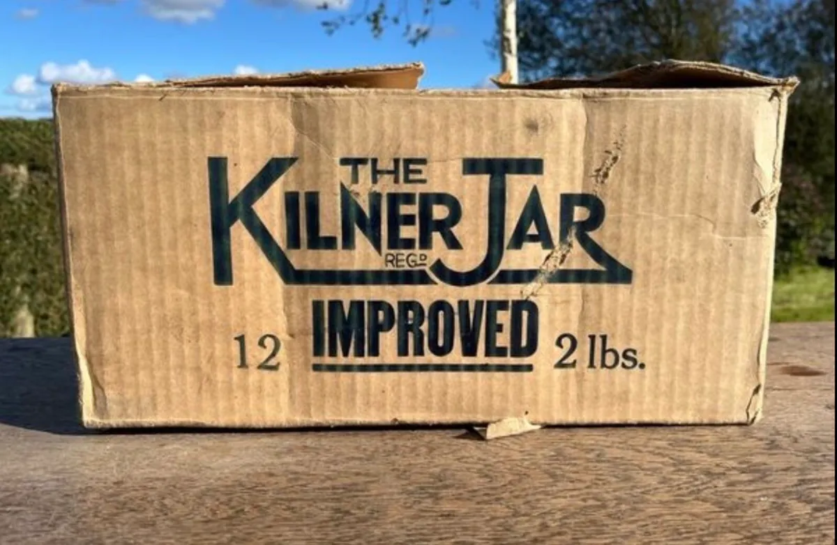 1952 2lb Kilner Preserve Jars full box of 12 - Image 4