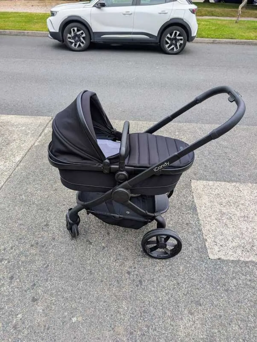 iCandy Peach 7 Black, Edition Full Travel System Bundle - Image 3