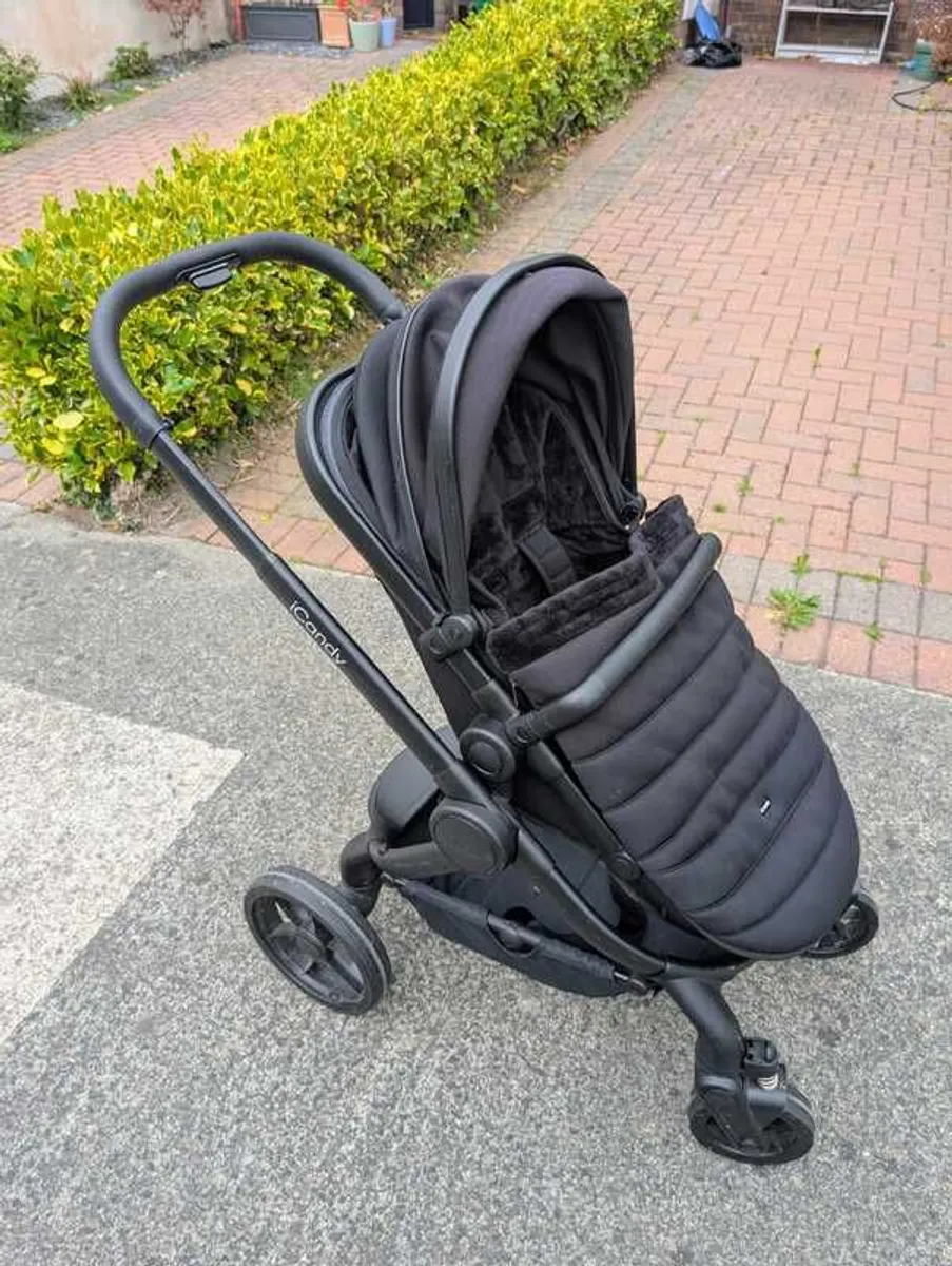 iCandy Peach 7 Black, Edition Full Travel System Bundle - Image 2