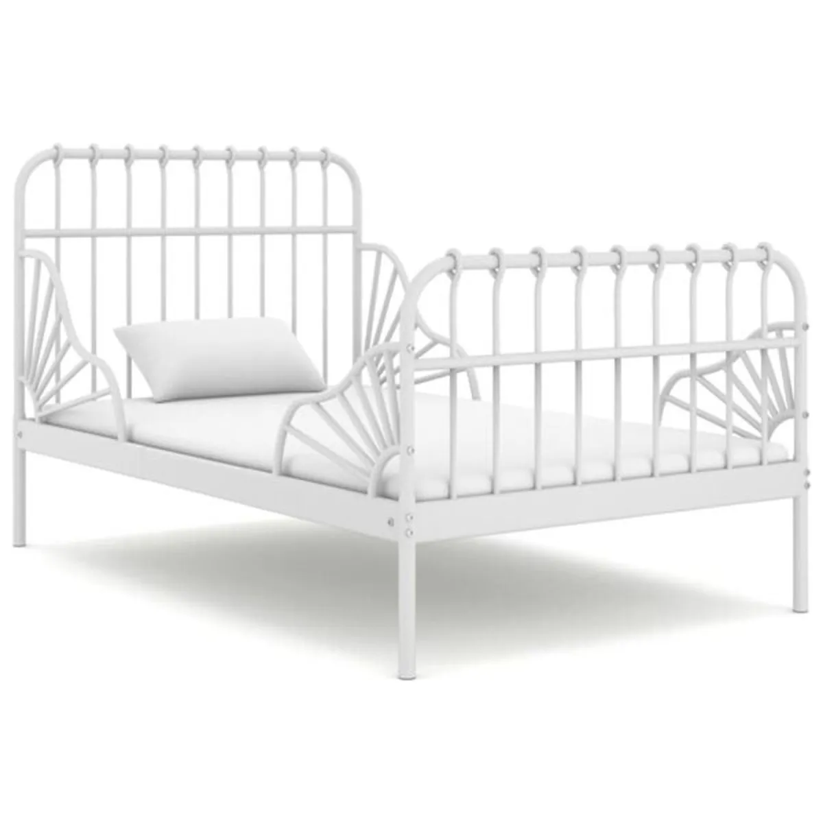 Adjustable sleigh bed metal frame kids bed - Image 1