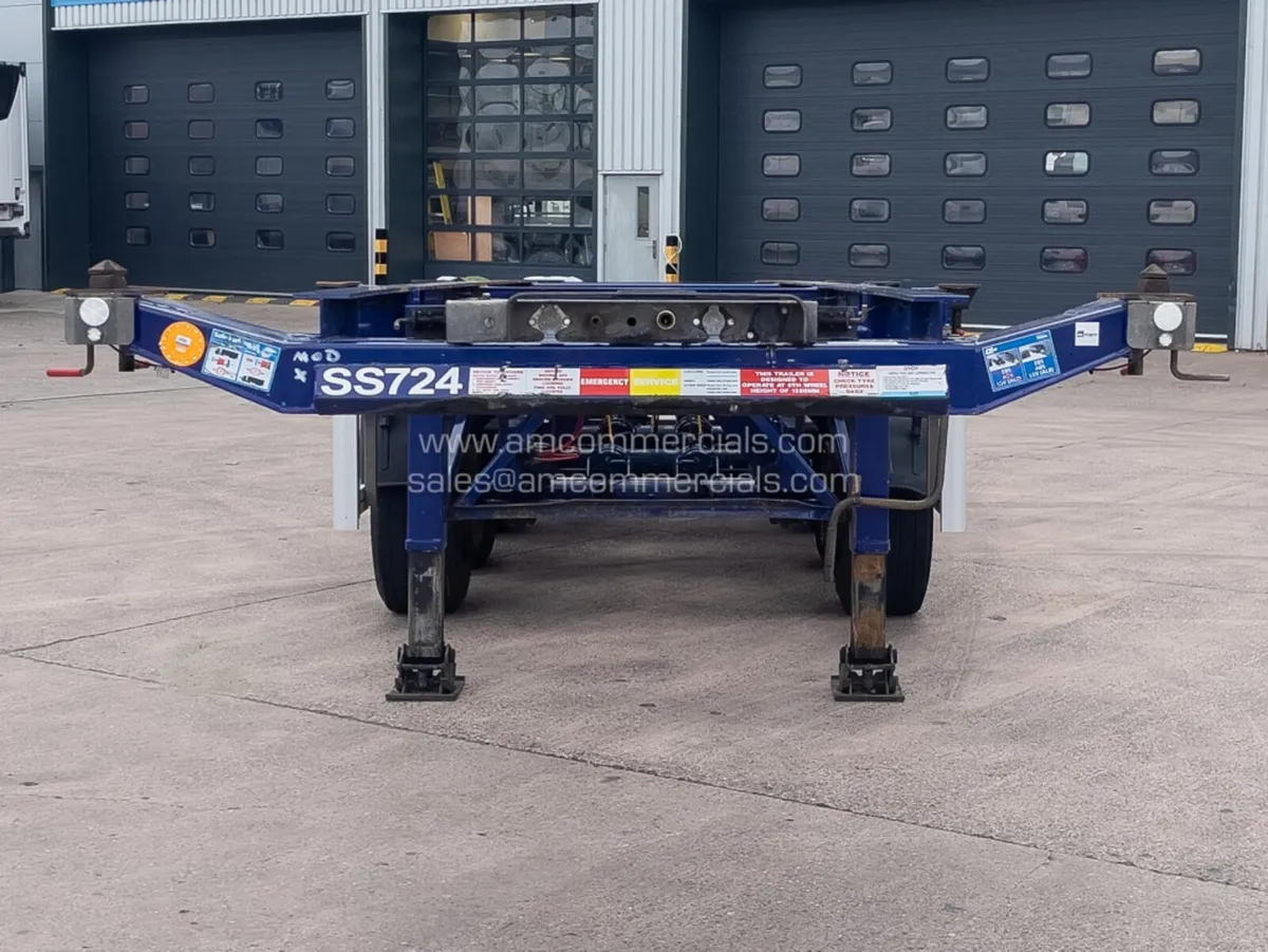 2020 DENNISON SLIDING SKELETAL TRAILER - Image 2