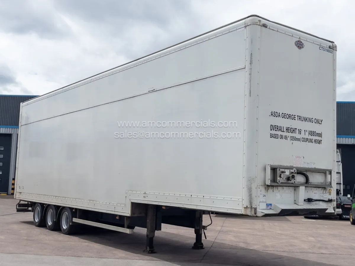 2015 CARTWRIGHT TRI-AXLE BOX TRAILER - Image 1