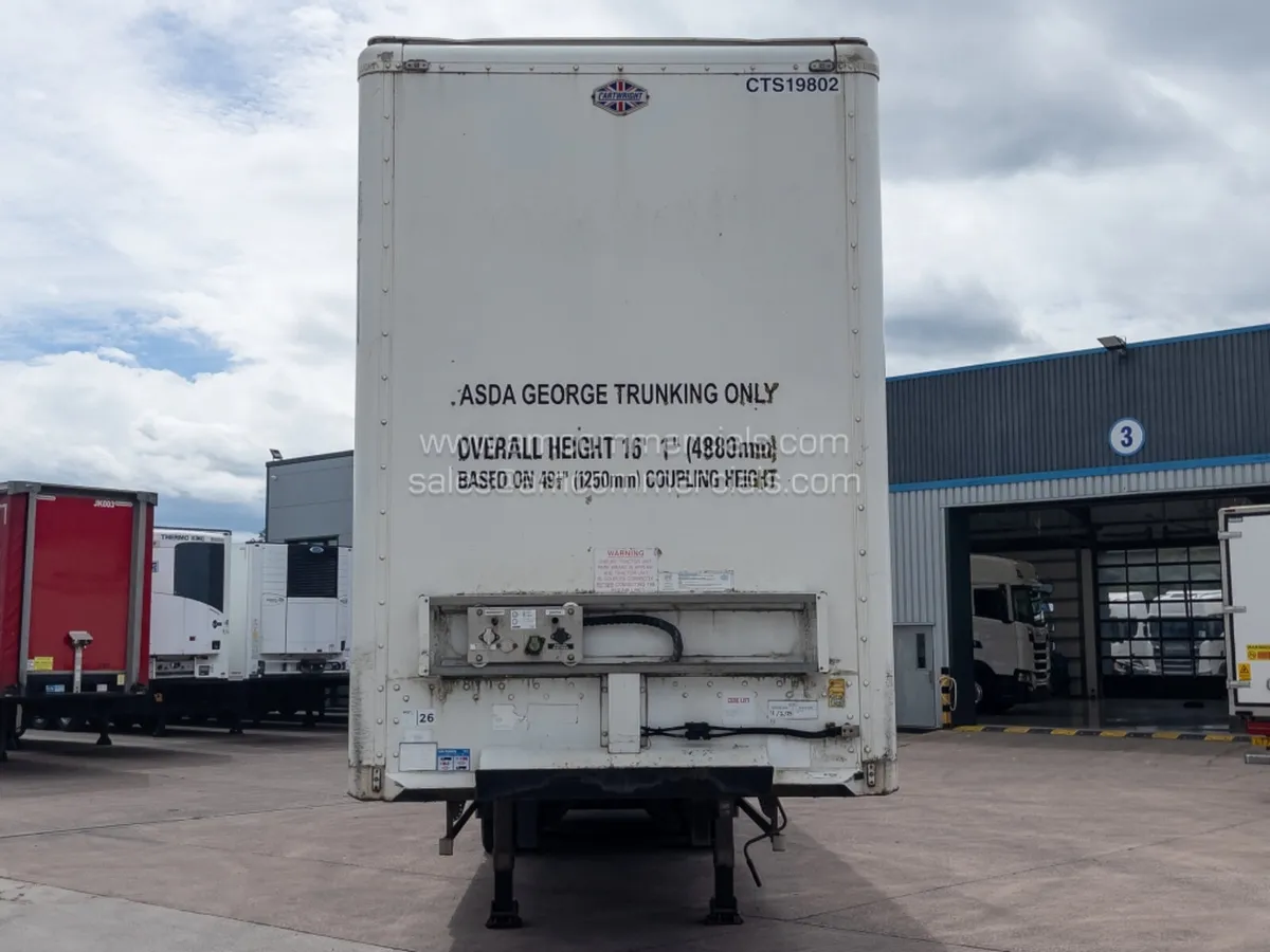 2015 CARTWRIGHT TRI-AXLE BOX TRAILER - Image 2
