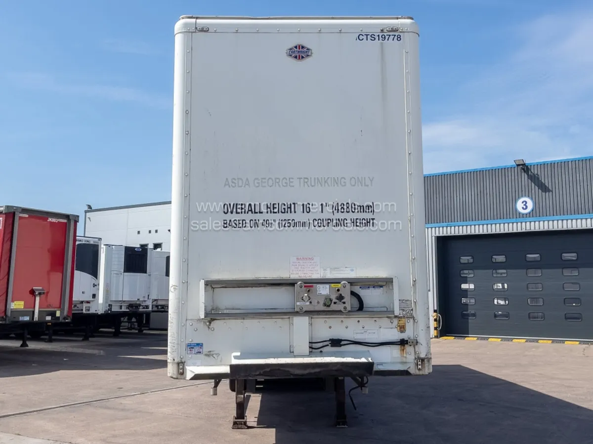 2015 CARTWRIGHT TRI-AXLE BOX TRAILER - Image 2