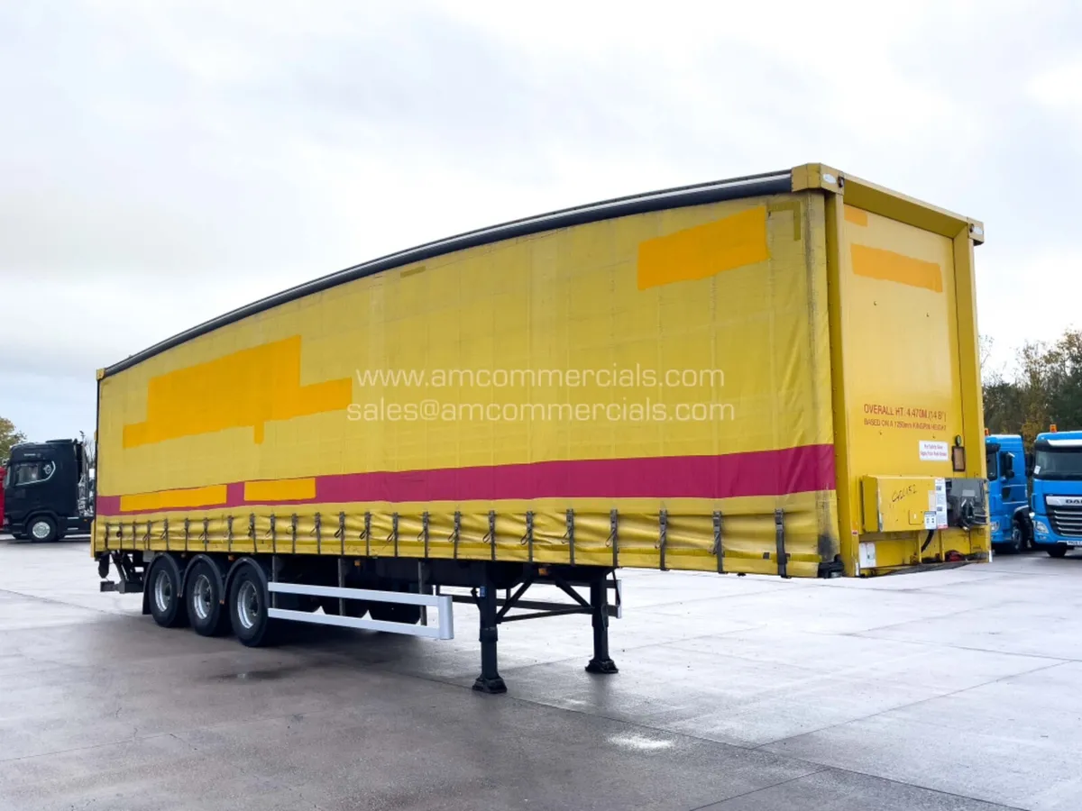 2016 DON-BUR CURTAIN SIDE TRI AXLE TRAILER - Image 1