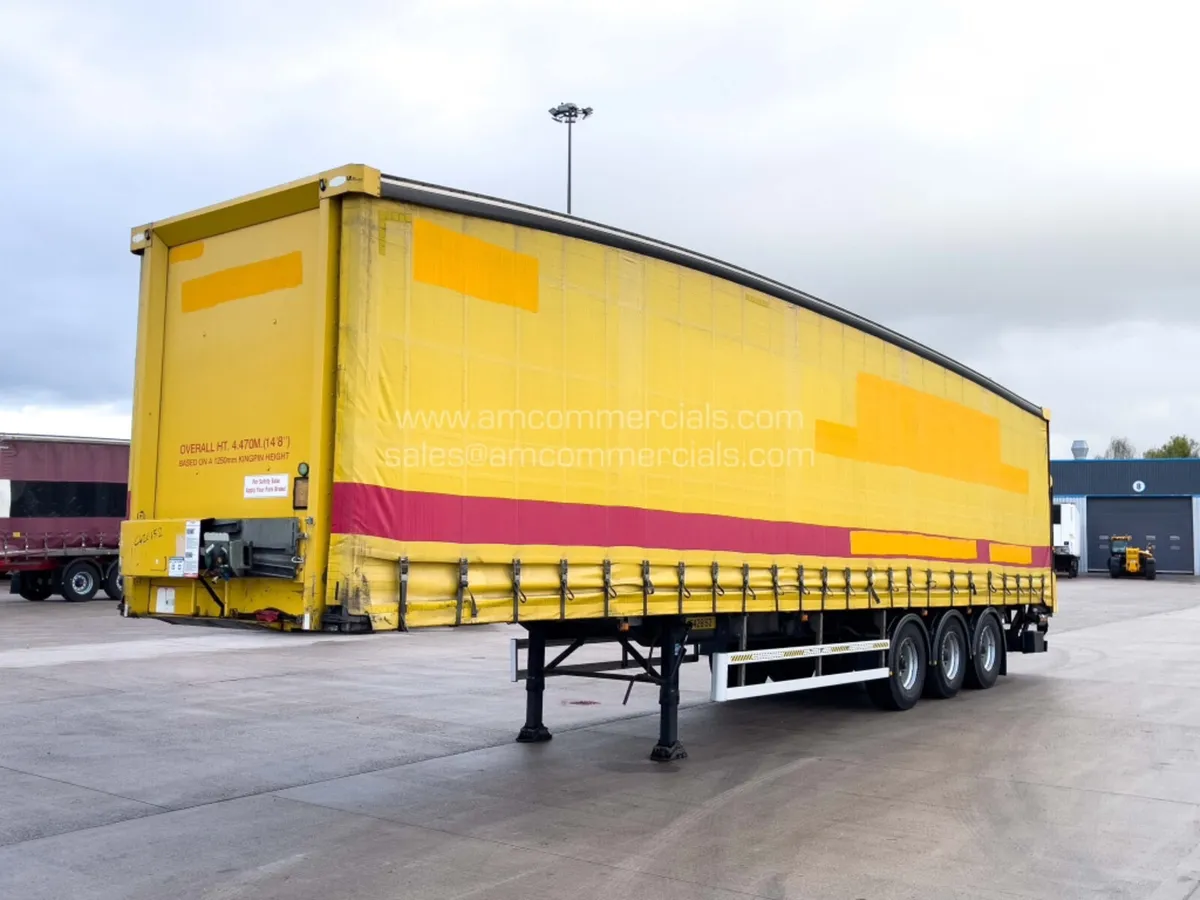 2016 DON-BUR CURTAIN SIDE TRI AXLE TRAILER - Image 3