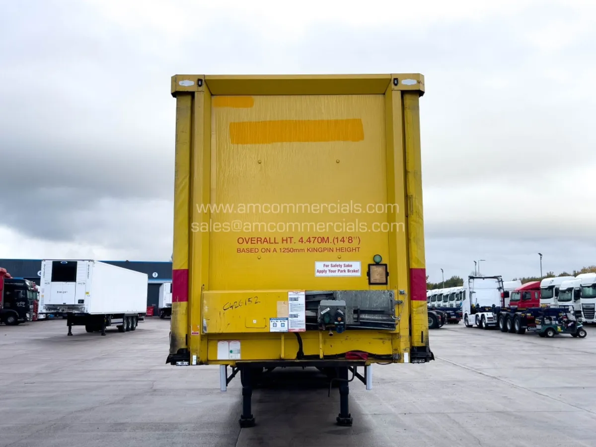 2016 DON-BUR CURTAIN SIDE TRI AXLE TRAILER - Image 2
