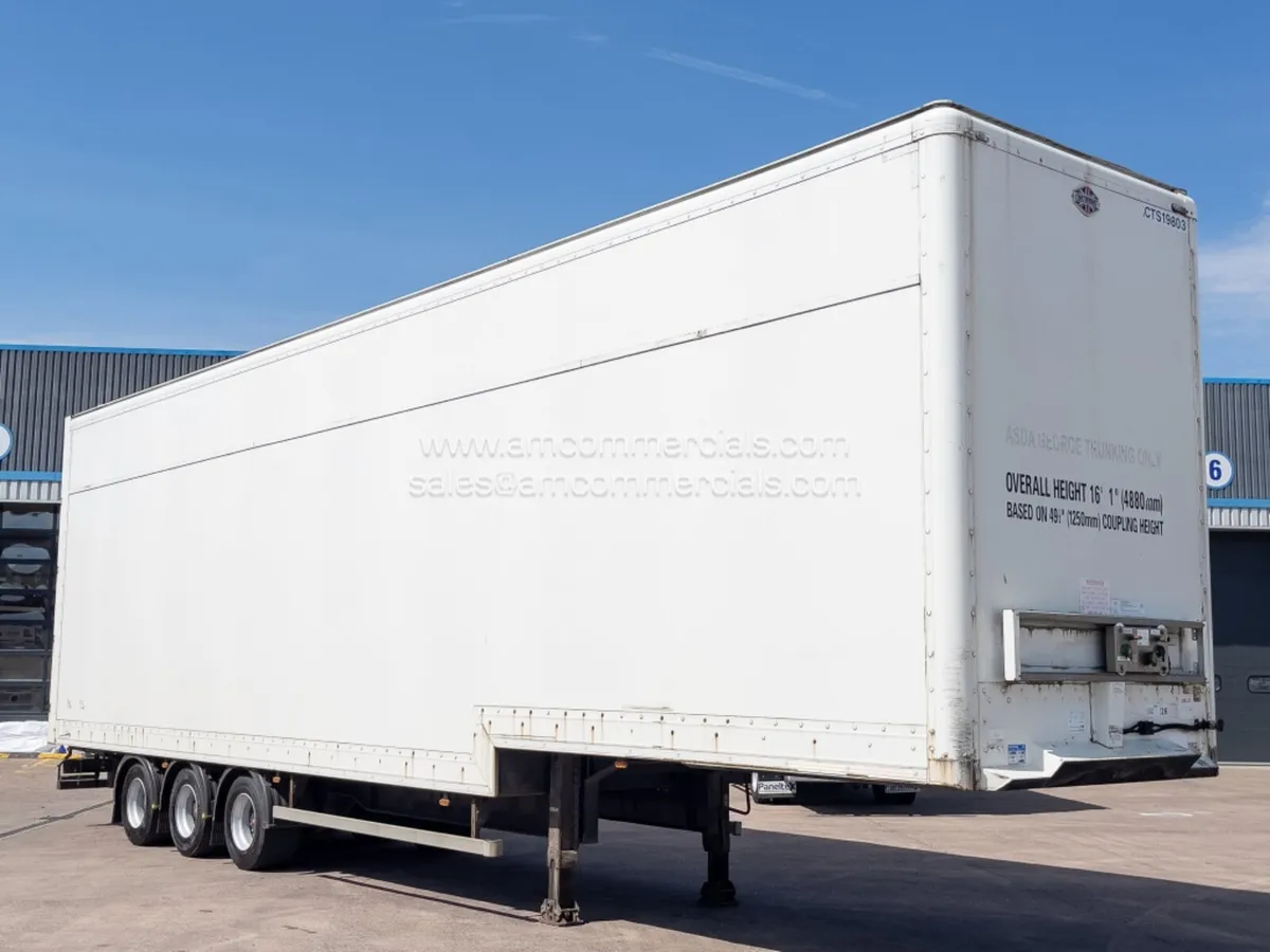 2015 CARTWRIGHT TRI-AXLE BOX TRAILER - Image 1