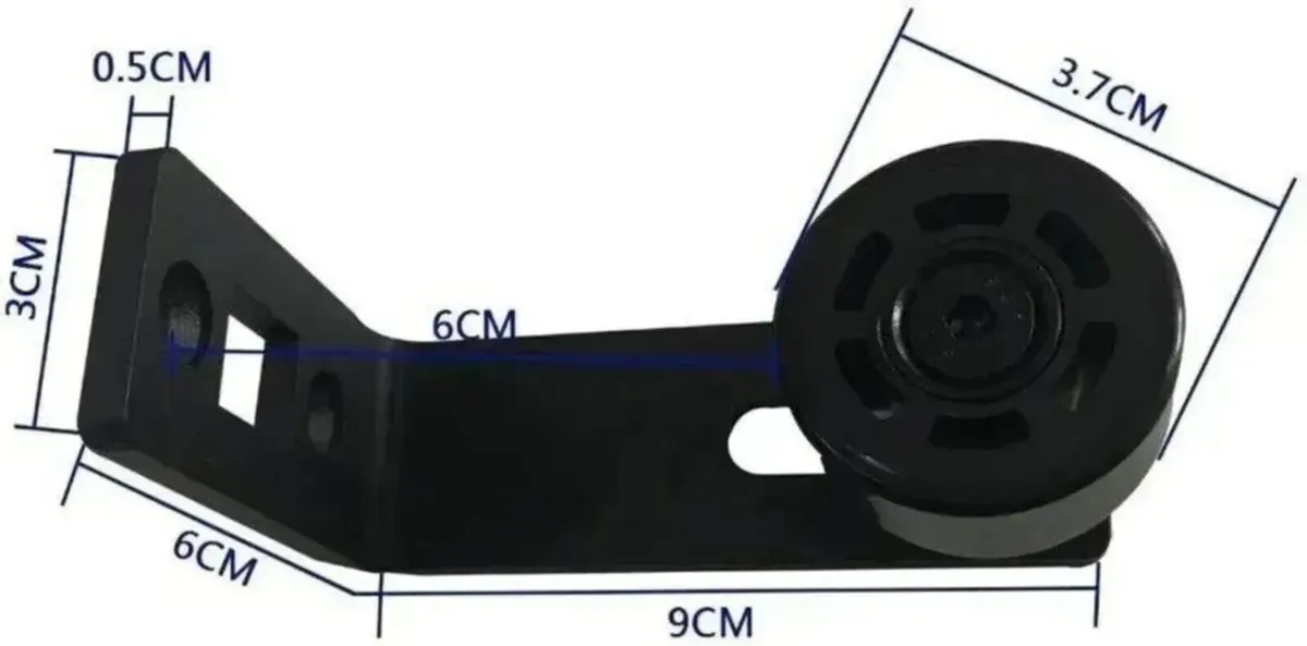 Barn Door Guide Rail Sliding Hardware Kit - Image 4