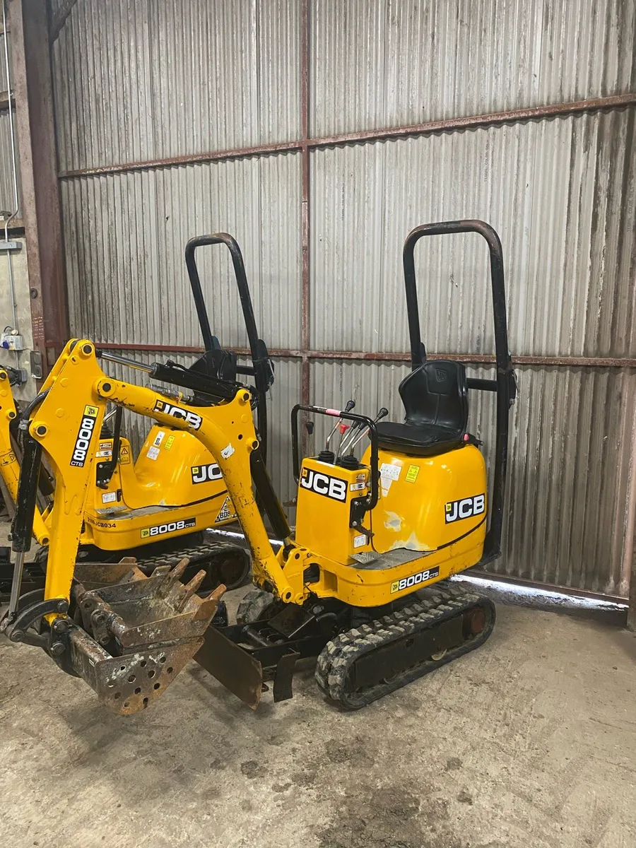 JCB 8008 CTS micro/mini digger - Image 4