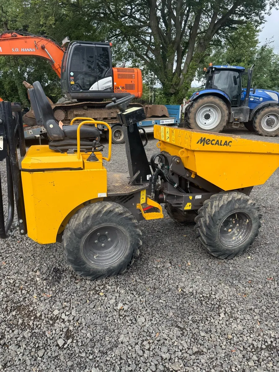 Mecalac 1 ton dumper - Image 3