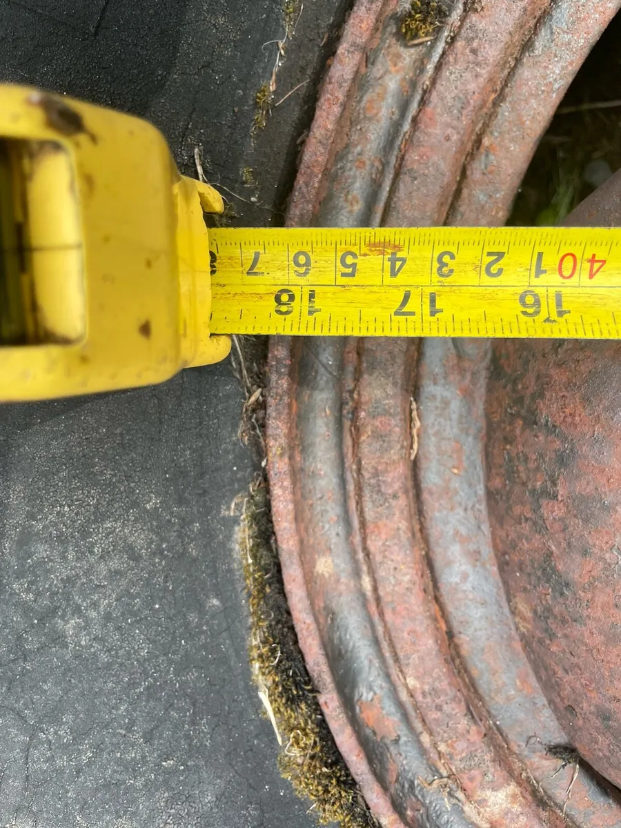 Vintage Tractor Wheels - Image 3