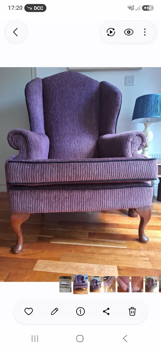 Queen Anne chair - Image 1